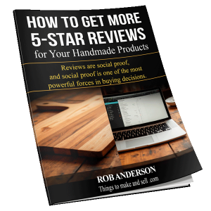 How to Get More 5-Star Reviews for Your Handmade Products (eBook + Audiobook)